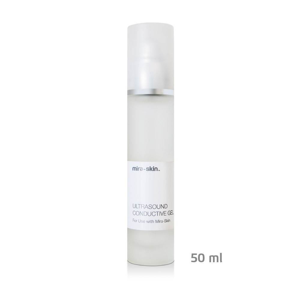 The Mira-Skin Ultrasound Conductive Gel for use with Mira-Skin 50 ml bottle
